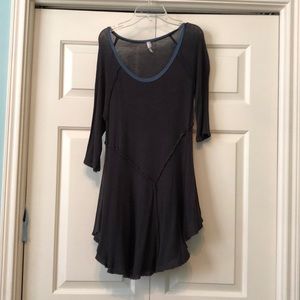 Free People Gray Top
